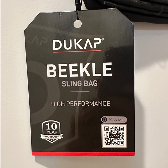 Dukap BEEKLE NWT Crossbody Sling Bag - black - unisex - Picture 2 of 6